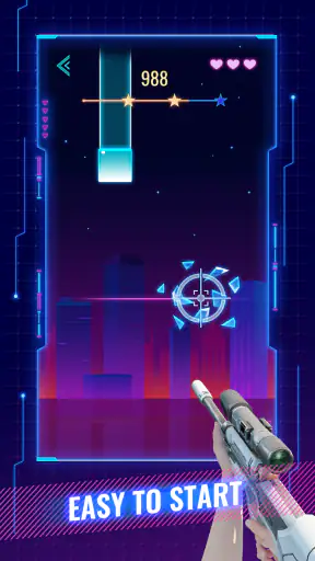 Rhythm Fire - Jeu de Tir EDM screenshot