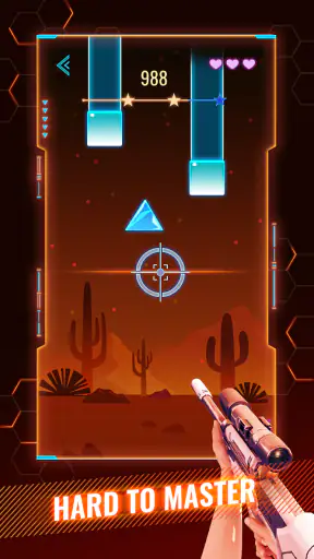 Rhythm Fire - Jeu de Tir EDM screenshot