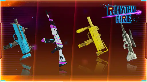 Rhythm Fire - Jeu de Tir EDM screenshot