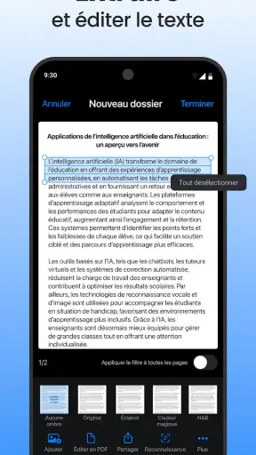 Scanner App : numérisez en PDF screenshot