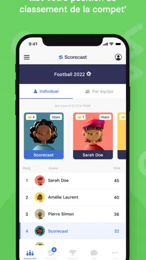 Scorecast Business screenshot
