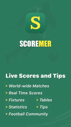 Scoremer -  Scores en direct screenshot