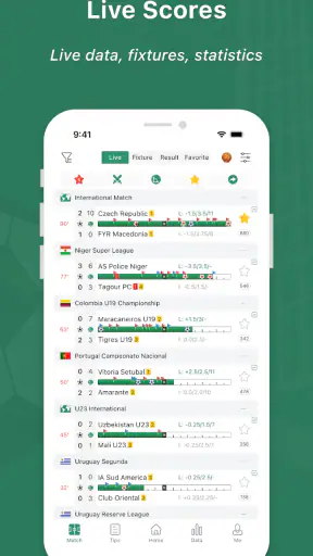 Scoremer -  Scores en direct screenshot