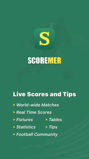 Scoremer -  Scores en direct screenshot