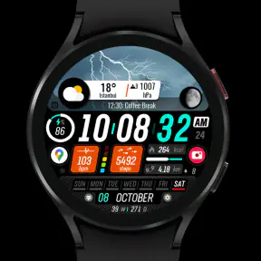 Sharper Clock - Watch Face screenshot