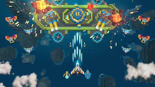 Sky Wings VIP : Pixel Fighters screenshot