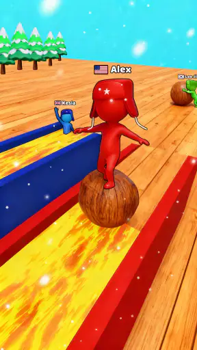 Snow Race 3D™: Fun Racing screenshot