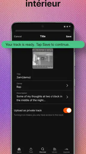 SoundCloud: Le son à ta façon screenshot