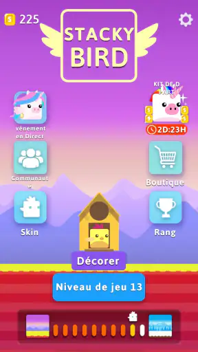 Stacky Bird : jeu d'œufs screenshot