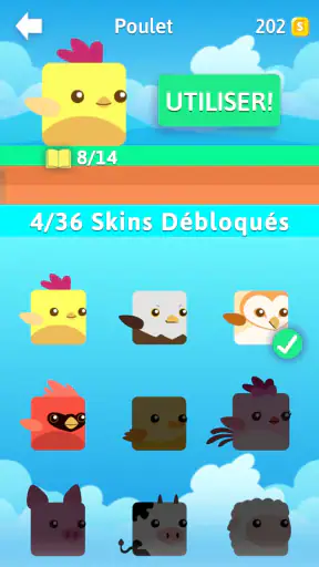 Stacky Bird : jeu d'œufs screenshot