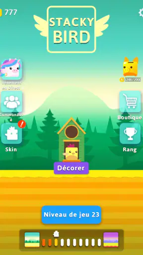 Stacky Bird : jeu d'œufs screenshot