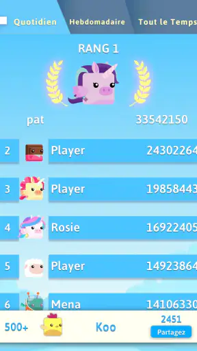 Stacky Bird : jeu d'œufs screenshot