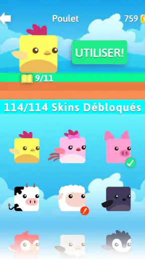Stacky Bird : jeu d'œufs screenshot