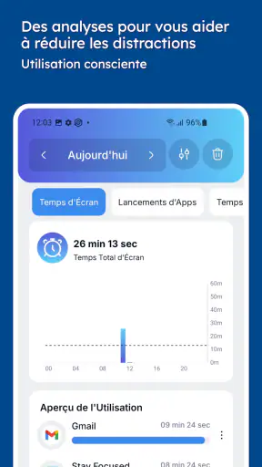 Stay Focused: blocage d'applis screenshot