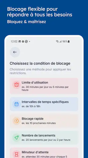 Stay Focused: blocage d'applis screenshot