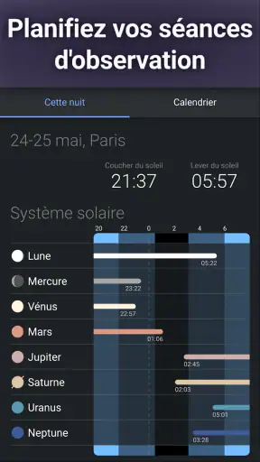 Stellarium - Carte du ciel screenshot
