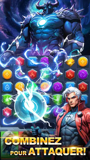 Super-héros & Puzzles Match3 screenshot