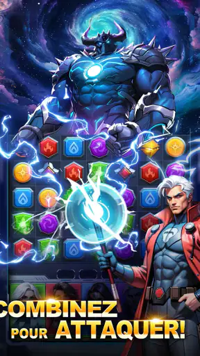 Super-héros & Puzzles Match3 screenshot