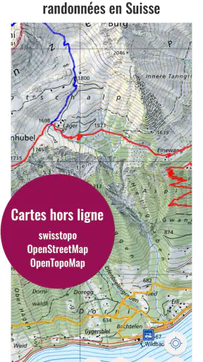 Swiss Pro Map screenshot