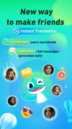 Tada - Salle Chat Vocal Groupe screenshot