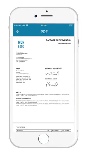 Tech Report IA - Rapport screenshot