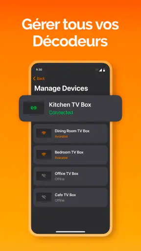 Telecommande TV pour Orange screenshot