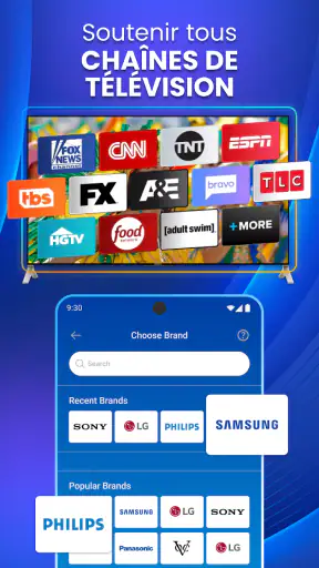 Télécommande universelle TV screenshot