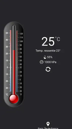 Thermomètre++ intérieur screenshot
