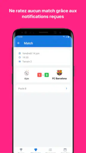 Tournify screenshot
