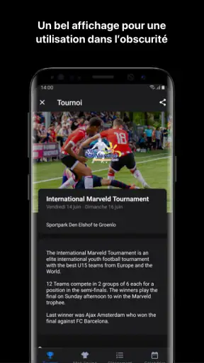 Tournify screenshot