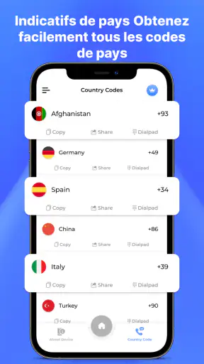 Tous les codes secrets mobiles screenshot