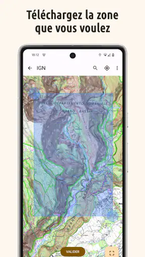 TrekMe - randonnée hors-ligne screenshot