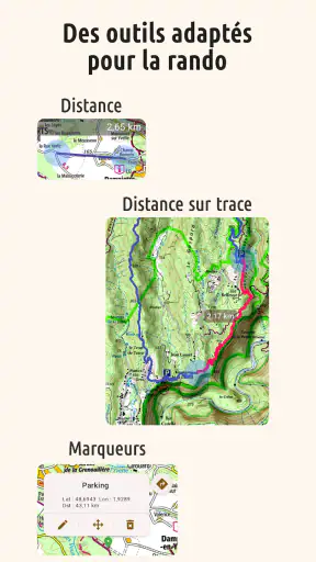 TrekMe - randonnée hors-ligne screenshot