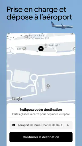 Uber - VTC rapide et facile screenshot