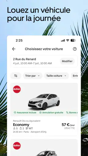 Uber - VTC rapide et facile screenshot