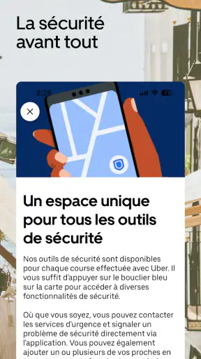 Uber - VTC rapide et facile screenshot