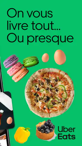 Uber Eats : repas et courses screenshot