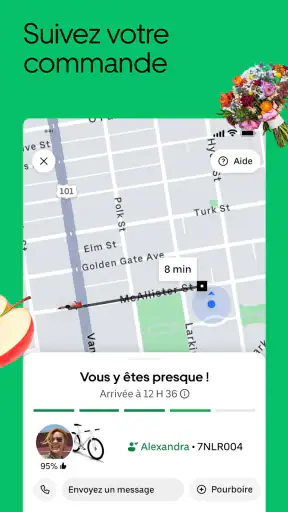 Uber Eats : repas et courses screenshot