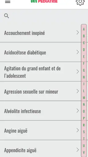 URG' Pédiatrie screenshot
