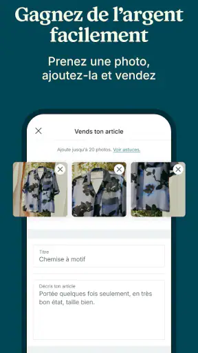 Vinted : shopping seconde main screenshot