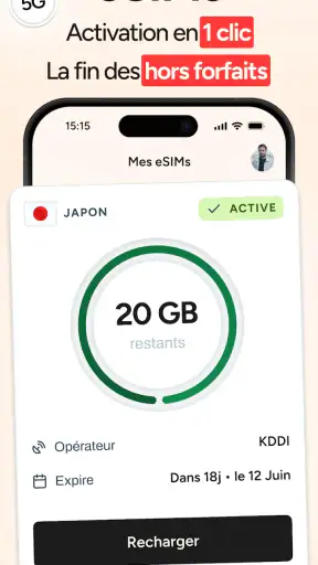 voilà : Guide de voyage & eSIM screenshot