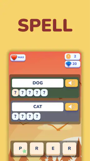 Warren Words : Vocabulaire screenshot