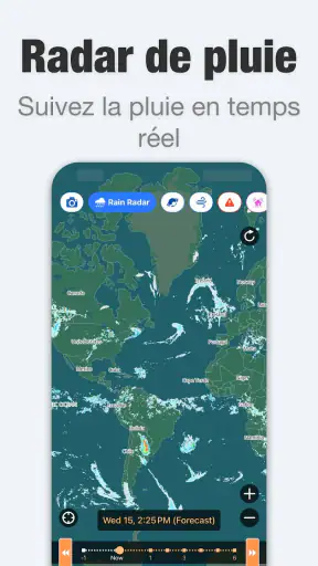 Weathernews - Prévisions météo screenshot
