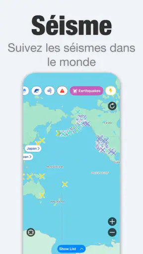 Weathernews - Prévisions météo screenshot