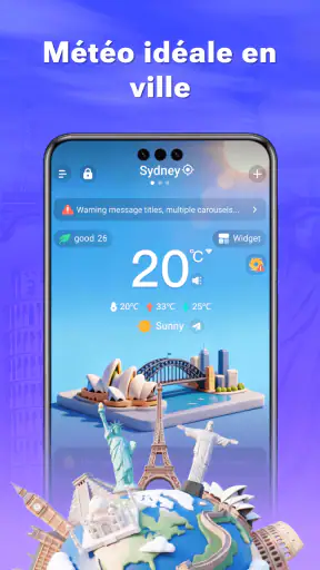 WeatherSight - Prévision screenshot