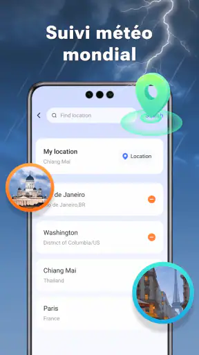 WeatherSight - Prévision screenshot