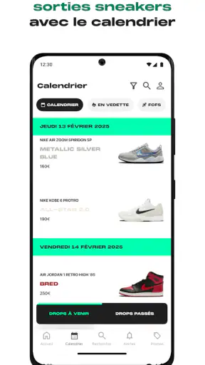WhenToCop? - Sorties sneakers screenshot
