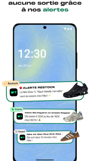 WhenToCop? - Sorties sneakers screenshot