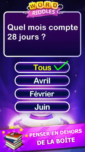 Word Riddles - Jeux mots hors screenshot