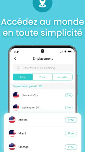 X-VPN: VPN rapide et sécurisé screenshot